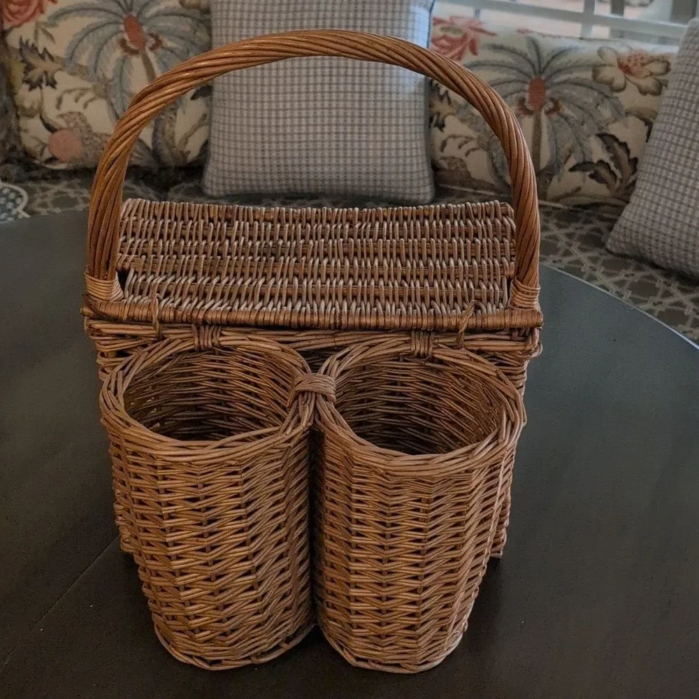 Vintage handcrafted woven